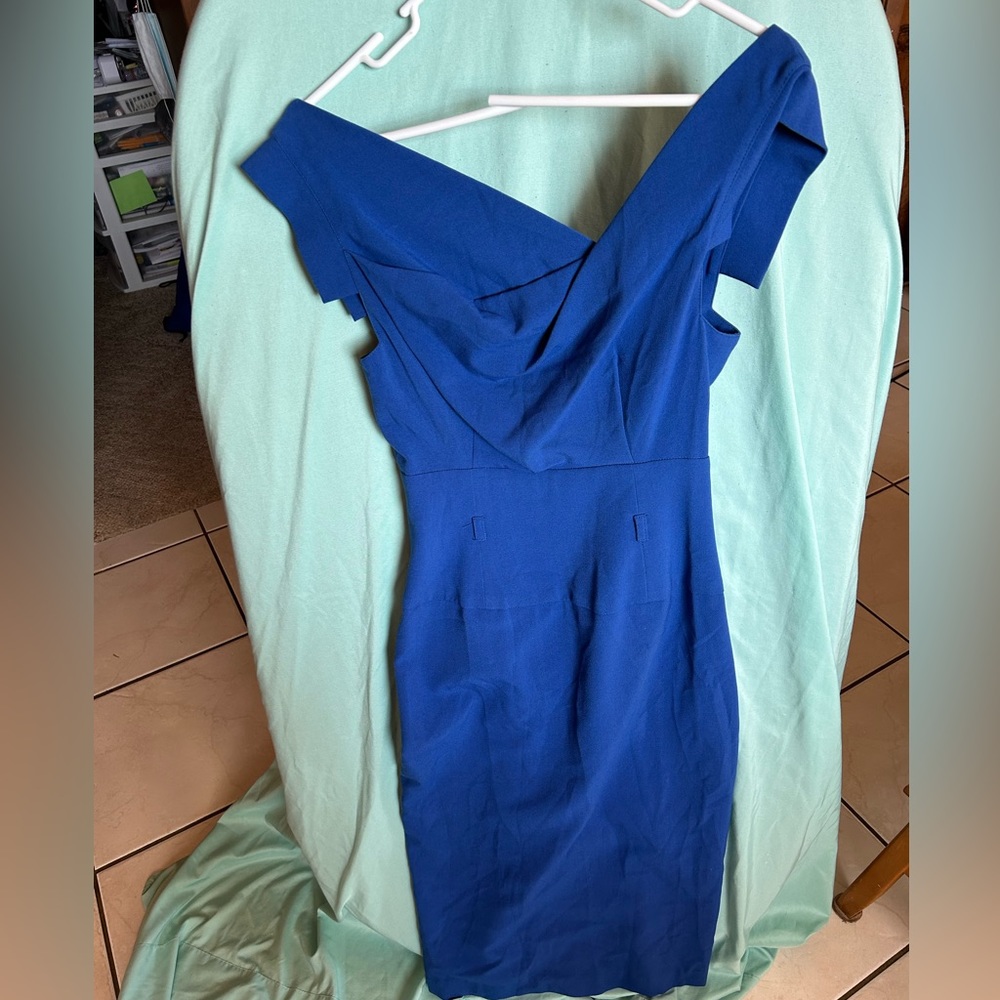 Blue dress